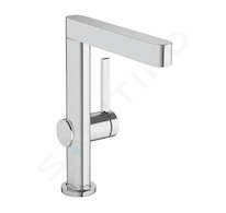 Hansgrohe Finoris - Umyvadlová baterie 230, s výpustí Push-Open a otočným výtokem, chrom 76060000