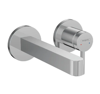 Hansgrohe Finoris - Umyvadlová baterie pod omítku, 2-otvorová instalace, EcoSmart, chrom 76051000