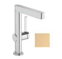 Hansgrohe Finoris - Umyvadlová baterie, s výpustí Push-Open a otočným výtokem, kartáčovaný bronz 76060140