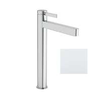 Hansgrohe Finoris - Umyvadlová baterie, s výpustí Push-Open, CoolStart, EcoSmart, matná bílá 76072700