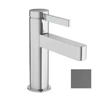 Hansgrohe Finoris - Umyvadlová baterie s výpustí Push-Open, EcoSmart, CoolStart, kartáčovaný černý chrom 76012340