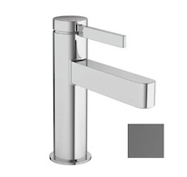 Hansgrohe Finoris - Umyvadlová baterie s výpustí Push-Open, EcoSmart, CoolStart, kartáčovaný černý chrom 76012340