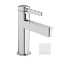 Hansgrohe Finoris - Umyvadlová baterie s výpustí Push-Open, EcoSmart, CoolStart, matná bílá 76012700