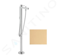 Hansgrohe Finoris - Vanová baterie do podlahy, s příslušenstvím, kartáčovaný bronz 76445140
