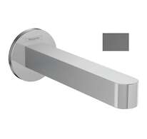 Hansgrohe Finoris - Vanová vpusť, kartáčovaný černý chrom 76410340