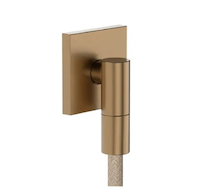 Hansgrohe FixFit Fine E - Nástěnné kolínko, kartáčovaný bronz 28883140