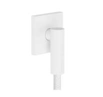 Hansgrohe FixFit Fine E - Nástěnné kolínko, matná bílá 28883700
