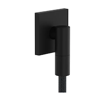 Hansgrohe FixFit Fine E - Nástěnné kolínko, matná černá 28883670