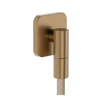 Hansgrohe FixFit Fine Q - Nástěnné kolínko, kartáčovaný bronz 28884140