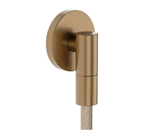 Hansgrohe FixFit Fine S - Nástěnné kolínko, kartáčovaný bronz 28882140