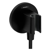 Hansgrohe Fixfit - Sprchové kolínko s držákem, matná černá 26888670
