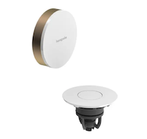 Hansgrohe Flexaplus - Vrchní sada k vanové odtokové a přepadové soupravě s napouštěním, Push-Open, kartáčovaný bronz/vysoce lesk