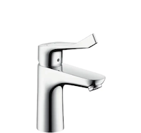 Hansgrohe Focus E2 - Páková umyvadlová baterie 100 s odtokovou soupravou s táhlem, chrom 31911000