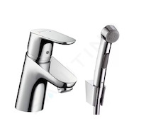 Hansgrohe Focus E2 - Souprava pákové baterie 70 s bidetovou sprškou a sprchovou hadicí, chrom 31926000