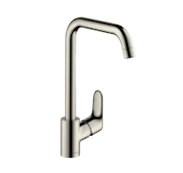 Hansgrohe Focus M41 - Dřezová baterie Focus, EcoSmart, vzhled nerezu 31821800