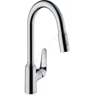 Hansgrohe Focus M42 - Dřezová baterie M4216-H220 s výsuvnou sprškou, chrom 71820000