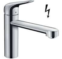 Hansgrohe Focus M42 - Dřezová baterie M425-H120, chrom 71804000