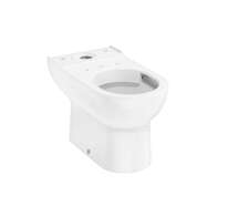 Hansgrohe GladeLake S - WC kombi mísa, vario odpad, AquaChannel Flush, Rimless, EcoSmart, bílá 60108450