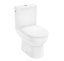 Hansgrohe GladeLake S - WC kombi se sedátkem SoftClose, vario odpad, AquaChannel Flush, Rimless, EcoSmart, bílá 60313450