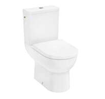 Hansgrohe GladeLake S - WC kombi se sedátkem, vario odpad, AquaChannel Flush, Rimless, EcoSmart, bílá 60312450