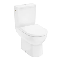Hansgrohe GladeLake S - WC kombi se sedátkem, vario odpad, AquaChannel Flush, Rimless, EcoSmart, bílá 60312450