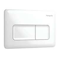 Hansgrohe iFrame Original Q - Ovládání splachování, bílá 66001450