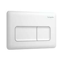 Hansgrohe iFrame Original Q - Ovládání splachování, matná bílá 66001700