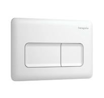 Hansgrohe iFrame Original Q - Ovládání splachování, matná bílá 66001700