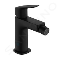 Hansgrohe Logis - Bidetová baterie s výpustí, EcoSmart, matná černá 71201670
