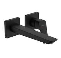 Hansgrohe Logis - Umyvadlová baterie pod omítku, s výpustí, 2-otvorová instalace, EcoSmart, matná černá 71256670