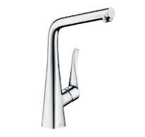 Hansgrohe Metris New - Dřezová baterie sklopná pod okno, chrom 14823000