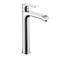 Hansgrohe Metris New - Umyvadlová baterie s výpustí, chrom 31183000