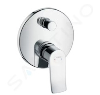 Hansgrohe Metris New - Vanová páková baterie pod omítku, chrom 31487000