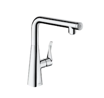 Hansgrohe Metris Select - Dřezová baterie, chrom 14847000