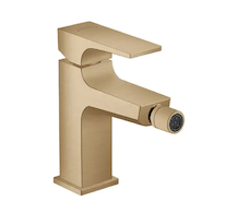 Hansgrohe Metropol - Bidetová baterie s výpustí Push-Open, kartáčovaný bronz 32520140