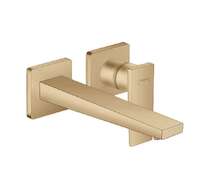 Hansgrohe Metropol - Umyvadlová baterie pod omítku, 2-otvorová instalace, kartáčovaný bronz 32526140