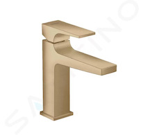 Hansgrohe Metropol - Umyvadlová baterie s výpustí Push-Open, kartáčovaný bronz 32507140