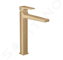 Hansgrohe Metropol - Umyvadlová baterie s výpustí Push-Open, kartáčovaný bronz 32512140