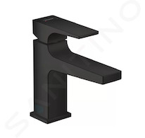 Hansgrohe Metropol - Umyvadlová baterie s výpustí Push-Open, matná černá 32500670
