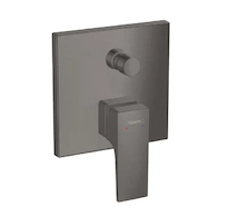 Hansgrohe Metropol - Vanová baterie pod omítku s bezpečnostní kombinací, kartáčovaný černý chrom 32546340