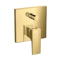 Hansgrohe Metropol - Vanová baterie pod omítku s bezpečnostní kombinací, leštěný vzhled zlata 32546990