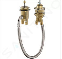 Hansgrohe Montážní tělesa - Základní těleso 2-otvorové baterie na okraj vany 13159180