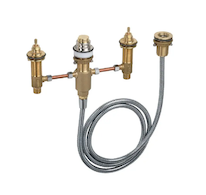 Hansgrohe Montážní tělesa - Základní těleso pro 4-otvorovou baterii na okraj vany 13244180