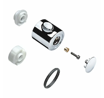 Hansgrohe Náhradní díly - Rukojeť pro termostatickou baterii Ecostat 1001 SL na stěnu, chrom 96618000