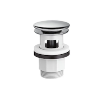Hansgrohe - Odtoková souprava Push-Open pro umyvadlové a bidetové baterie, chrom 50105000