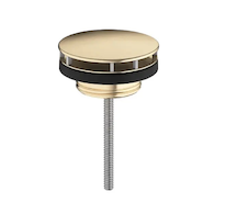 Hansgrohe Odtokové soupravy - Neuzavíratelná výpusť, kartáčovaný bronz 50001140