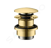 Hansgrohe Odtokové soupravy - Odtoková souprava Push-Open, leštěný vzhled zlata 50100990