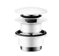Hansgrohe Odtokové soupravy - Odtoková souprava Push-Open, matná bílá 50100700
