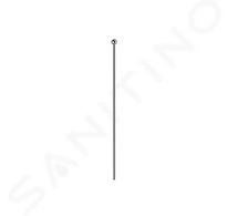 Hansgrohe Odtokové soupravy - Táhlo kompletní, bílá 92620450