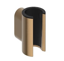 Hansgrohe Porter Fine - Držák sprchy, kartáčovaný bronz 28885140